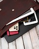 torby i nerki męskie Torba skórzana męska na ramie na laptopa brązowa vintage SL-09-BR 8