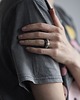 komplet biżuterii Komplet 2 pierścionków - jaspis i onyks - AWARENESS 7