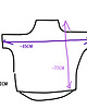 t-shirt damskie Czarna bluzka ze stójką 5