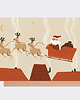 kartki świąteczne Kartka świąteczna - Santa Claus is coming to town 1