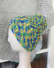 czapki damskie 6924 Wielokolorowa, Ręcznie Robiona Czapka Zimowa w Żywe Barwy 6