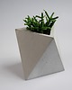 doniczki ZESTAW doniczek  betonowych Oktahedron 1+2 2