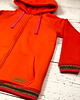bluzy dla dziewczynki Bluza rozpinana dwa pomarańcze - odCZAPY Kids 2