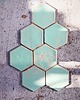 kafle i panele Płytki Ceramiczne Kafle Romb Seledyn Grafit 1