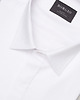 koszule męskie Koszula na spinki fabrizia 00404 biały slim fit 2