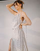 sukienki midi damskie Zola dress stripe print 2