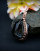 wisiory Agat z druzą wisiorek wire wrapping 8