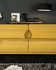 sofy i szezlongi sofa rozkładana musztardowa 210cm 1