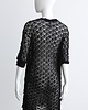 sukienki midi damskie LACE black dress  1