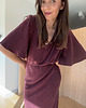 sukienki midi damskie Sukienka Power burgundy 5