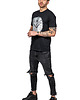 t-shirty męskie T-shirt męski UNDERWORLD Leonardo czarny 4