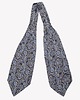 muszki i krawaty Elegancki fular jedwabny z motywem paisley 17x130 cm 1
