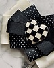 broszki Brosza Black & White z sercem z szachownicy  NEW 6