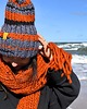 czapki damskie WOOLY COLOR "10"ciepła wełniana czapka 3
