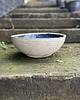 umywalki Umywalka Niebieska Chmurka Ceramiczna Nablatowa Okrągła Ręcznie Robiona 5