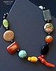 korale Ekskluzywny naszyjnik z mixu minerałów modny elegancki handmade PREZENT lux 8