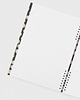 kalendarze i plannery NOTES ZIELONA ŁĄKA B5  160 stron  SZARE LINIE 1