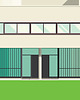 plakaty Willa Savoye - Le Corbusier - plakat giclee art 2