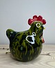 ozdoby wielkanocne Kurka ceramiczna - zielona #2 2