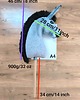 zabawki - inne Hobby horse A3 osioł koń na kiju 2