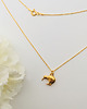 złote naszyjniki Naszyjnik kiwi necklace, ptak kiwi 3
