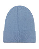 czapki i kapelusze męskie Czapka beanie z bawełny organicznej szary błękit 2
