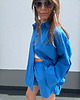koszule damskie  Koszula Calm overisize energy blue 4