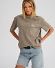 t-shirt damskie Koszulka damska OVERSIZE Washed Smoke 7