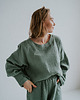 bluzki z długim rękawem damskie Longsleeve Lekko 2, szałwia 2