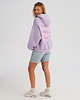 bluza z kapturem damska Bluza z kapturem PUFFA Sweet Candy liliowa 3