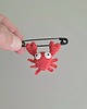 broszki Krab przypinka, broszka 3