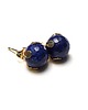 kolczyki z kamieniami Dots - Lapis lazuli - sztyfty 4