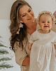 ozdoby na chrzest BOHO wianek na głowę RÓŻ - chrzest, komunia, ślub, sesja zdjęciowa 1