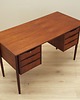 biurka Biurko tekowe, duński design, lata 70, produkcja: Dania 4