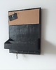 organizery Drewniany organizer, na ścianę, na ulotki, 40x34 cm 5