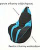 pufy do siedzenia Puf gamingowy GAMEBAGOS niebieski 2