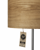 lampy podłogowe Lampa podłogowa LEEA - SILVER OAK.  Abażur fornir  dąb. 2