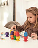 puzzle dla dzieci Sorter kolorów- Układanka lewopółkulowa jajka 2