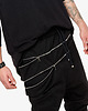 spodnie męskie Spodnie baggy black 3