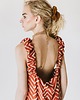 sukienki midi damskie Sukienka Twist Orange 3
