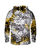bluza z kapturem damska Damska Bluza z kapturem  Skull in Flower 1