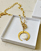 złote naszyjniki Naszyjnik łańcuszek Księżyc 3