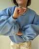 bluza bez kaptura damska Bluza Enjoyable sky blue 6