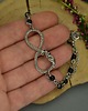 bransoletki wire wrapping Bransoletka nieskończoność czarny onyks wire wrapping 2