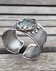 bransoletki wire wrapping Zielono - bransoletka regulowana 3