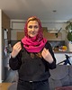 czapki damskie Cekinowy Tulik/kaptur 2