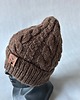 czapki damskie Czapka  w warkocze 3