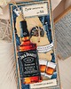 kartki scrapbooking Śmieszna kartka męska na 50 urodziny w motywem whisky 1