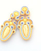 kolczyki soutache Wiosna w pastelowych kolorach 2 3