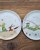 patery i talerze Zestaw talerzyków ceramicznych Mały książe handmade 2